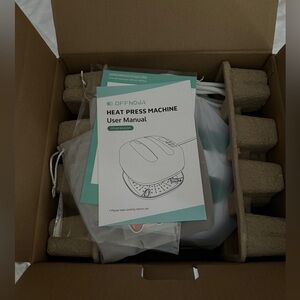 OFFNOVA Heat Press Machine, Portable Easy Press 9"x9"